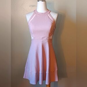 #2 Mauve Glitter Dress